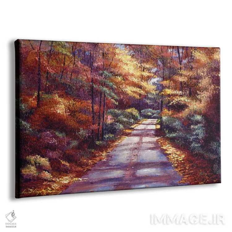 تابلو شکوه پاییز اثر دیوید لوید گلوور - نمای پرسپکتیو محصول