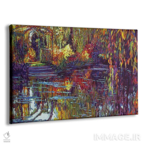 تابلو بازتابهای تکهدوزیوار اثر دیوید لوید گلوور - نمای پرسپکتیو محصول