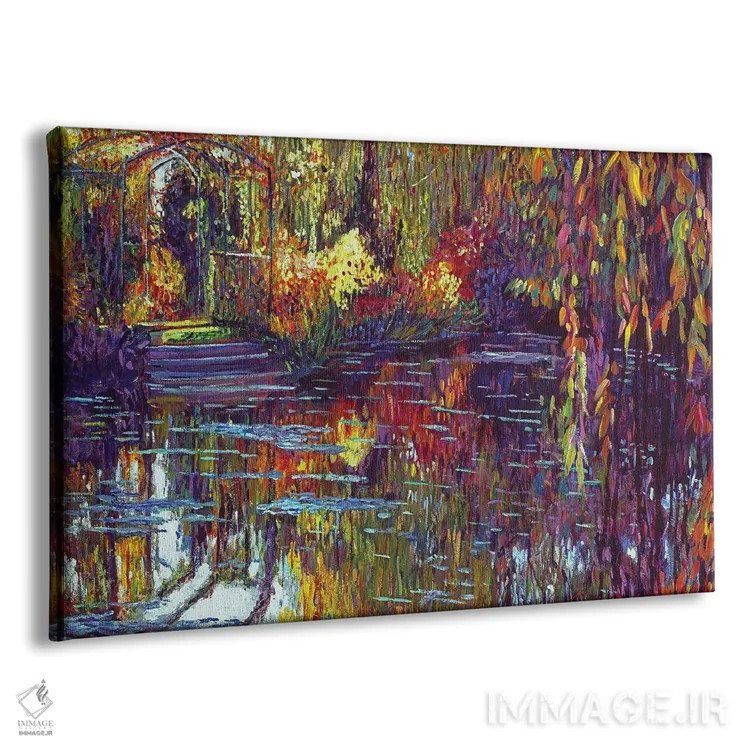 تابلو بازتابهای تکهدوزیوار اثر دیوید لوید گلوور - نمای پرسپکتیو محصول