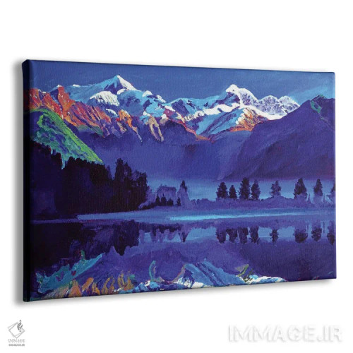 تابلو آبی بینظیر اثر دیوید لوید گلوور - نمای پرسپکتیو محصول