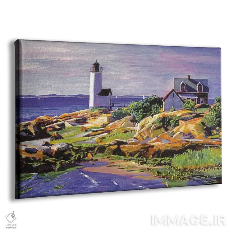 تابلو فانوس دریایی آتلانتیک اثر دیوید لوید گلوور - نمای پرسپکتیو محصول