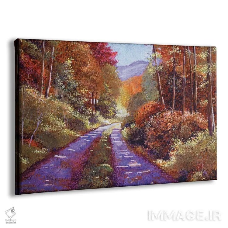 تابلو جادههای روستایی اثر دیوید لوید گلوور - نمای پرسپکتیو محصول