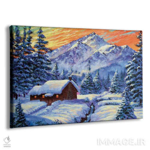 تابلو صبح کریسمس اثر دیوید لوید گلوور - نمای پرسپکتیو محصول