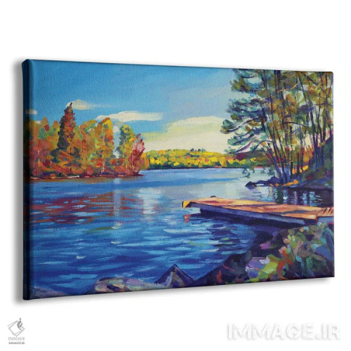 تابلو پایان تابستان اثر دیوید لوید گلوور - نمای پرسپکتیو محصول