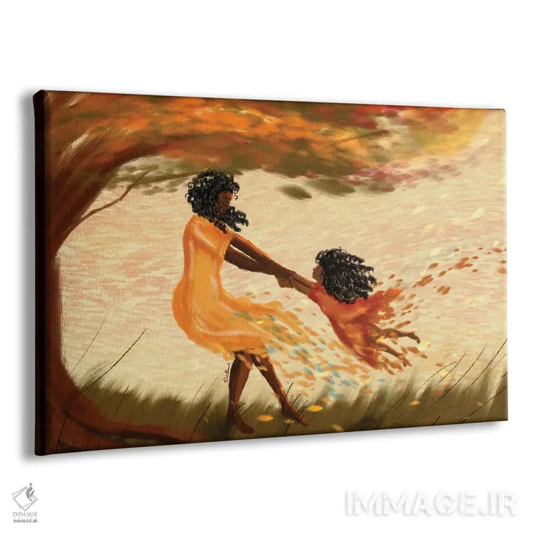 تابلو ببین مامان! اثر دیلاشه آرتیستری (استودیو هنری) - نمای پرسپکتیو محصول