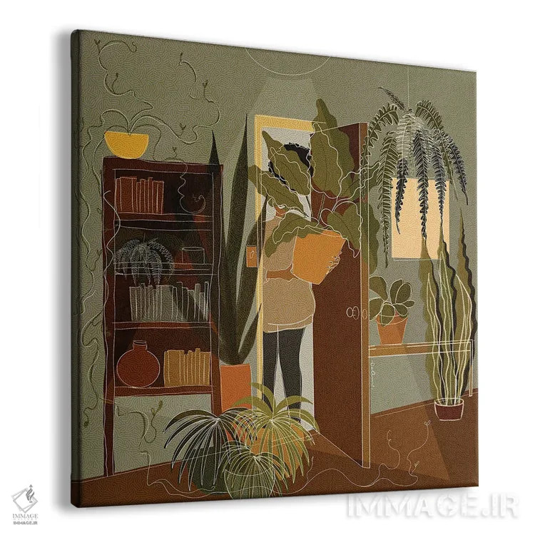 تابلو فقط یکی دیگر اثر دیلاشه آرتیستری (استودیو هنری) - نمای پرسپکتیو محصول