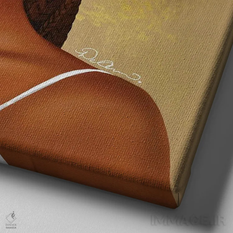 تابلو ایسا (نام خاص/اصطلاح عامیانه: "این یک ... است") اثر دیلاشه آرتیستری (استودیو هنری) - نمای نزدیک بافت بوم