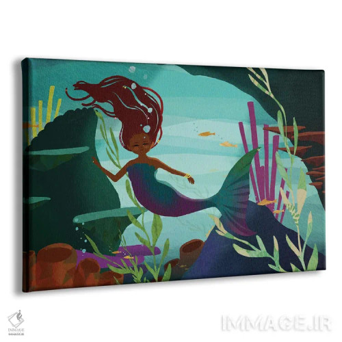 تابلو به عمق (اشاره به دریا یا مفاهیم عمیق) اثر دیلاشه آرتیستری (استودیو هنری) - نمای پرسپکتیو محصول