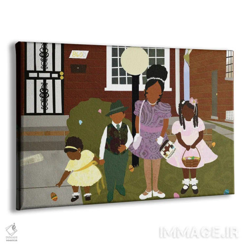 تابلو یکشنبهٔ عید پاک (مسیحیت) اثر دیلاشه آرتیستری (استودیو هنری) - نمای پرسپکتیو محصول