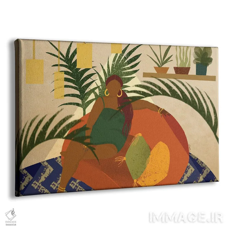 تابلو شکوه و ثروت اثر دیلاشه آرتیستری (استودیو هنری) - نمای پرسپکتیو محصول