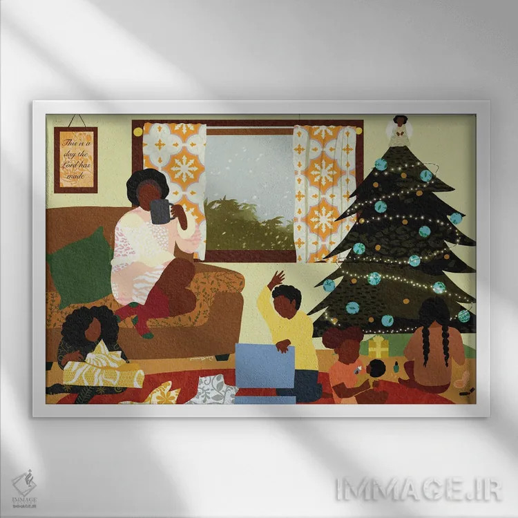 تابلو میدانم گفتم قرار نیست چیزی بگیری... اثر دیلاشه آرتیستری (استودیو هنری) - نمای قابدار سفید