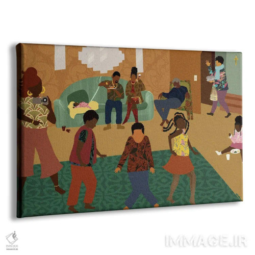 تابلو برو، اون رقص کوچیک رو انجام بده اثر دیلاشه آرتیستری (استودیو هنری) - نمای پرسپکتیو محصول