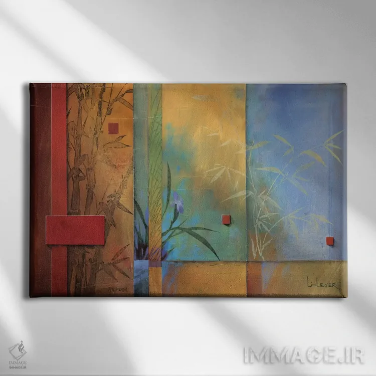 تابلو رؤیاهای اسپا اثر دان لی-لگر - نمای روبهرو روی دیوار