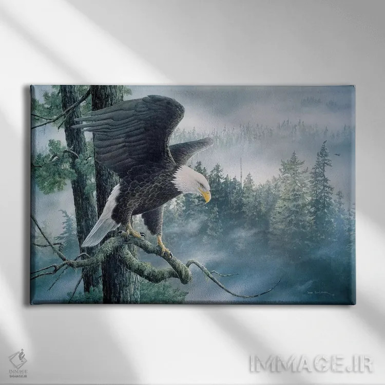 تابلو باشکوه و مغرور اثر دان لی-لگر - نمای روبهرو روی دیوار