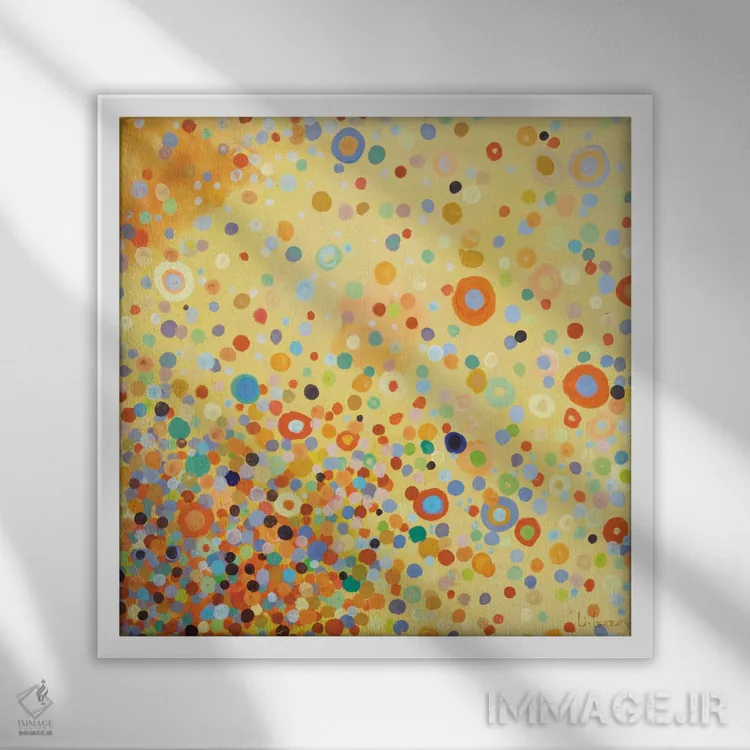 تابلو تنوع اثر دان لی-لگر - نمای قابدار سفید