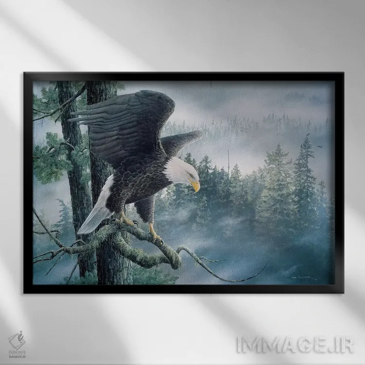 تابلو باشکوه و مغرور اثر دان لی-لگر - نمای قابدار مشکی