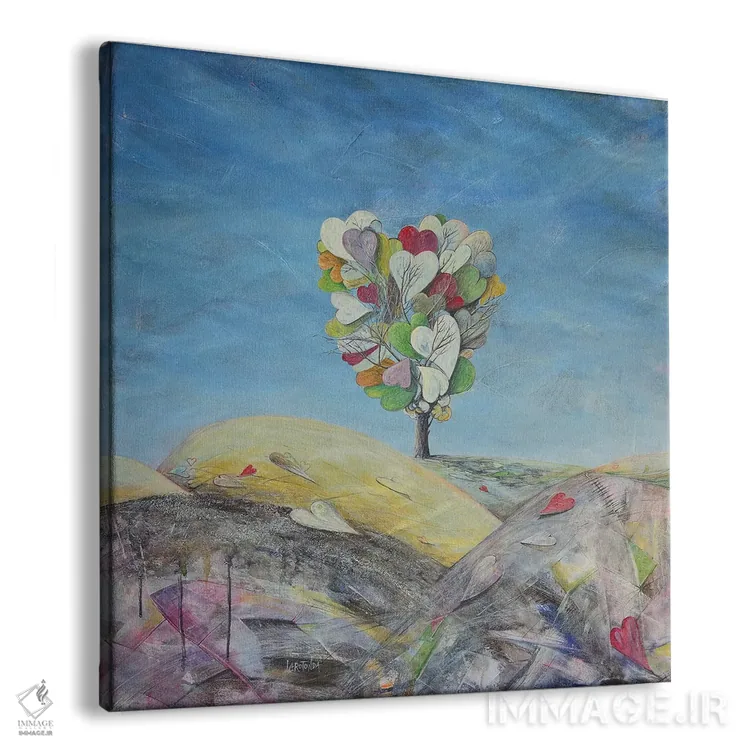 تابلو زوال قلب اثر دوناتو لاراتوندا - نمای پرسپکتیو محصول