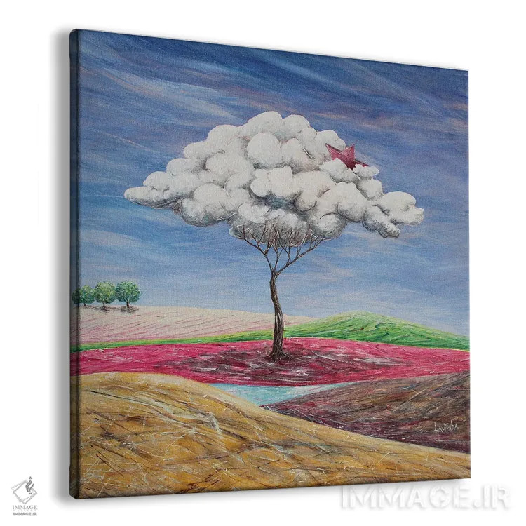 تابلو ناتوانی دنیوی اثر دوناتو لاراتوندا - نمای پرسپکتیو محصول