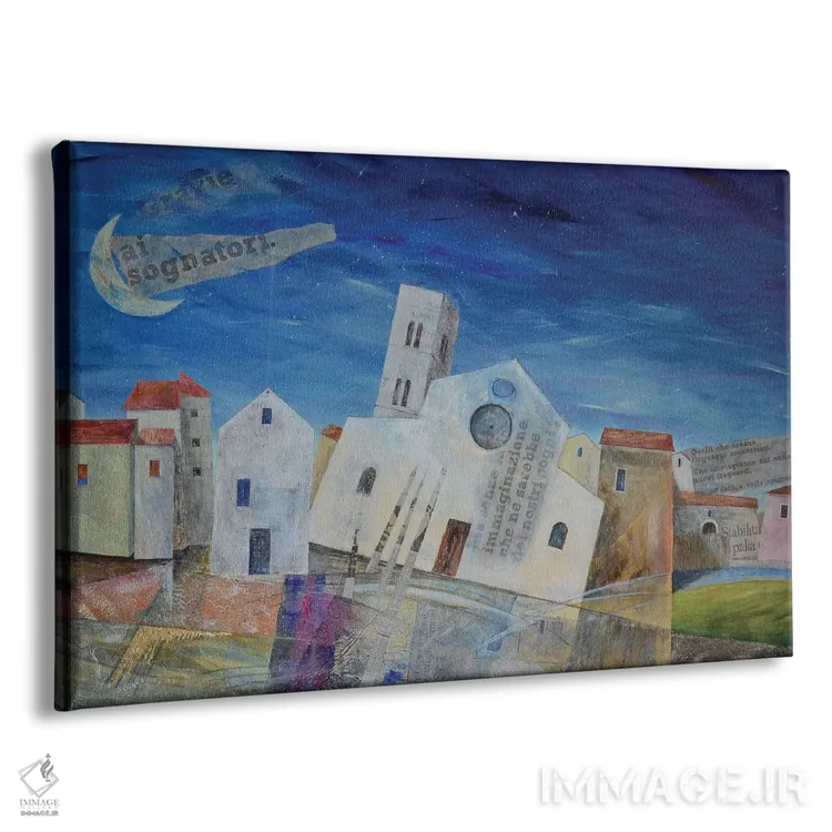 تابلو تقدیم به خیالپردازان اثر دوناتو لاراتوندا - نمای پرسپکتیو محصول