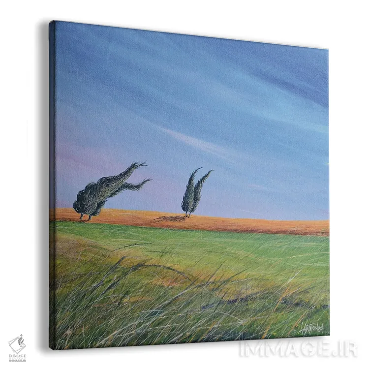 تابلو رقص سروها اثر دوناتو لاراتوندا - نمای پرسپکتیو محصول