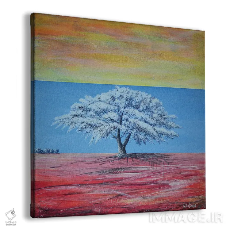 تابلو مجموعهٔ درختان و رویاها اثر دوناتو لاراتوندا - نمای پرسپکتیو محصول