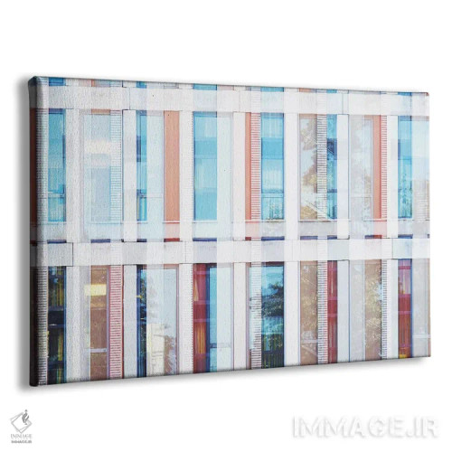 تابلو الگوی پنجرهها شماره ۹ اثر دانیلو د آلکساندریا - نمای پرسپکتیو محصول