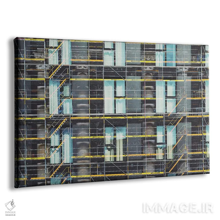 تابلو الگوی پنجرهها شماره ۲۶ اثر دانیلو د آلکساندریا - نمای پرسپکتیو محصول