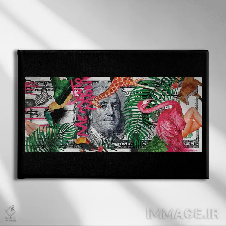 تابلو یادآور مرگ | پول اثر دانیلو د آلکساندریا - نمای روبهرو روی دیوار