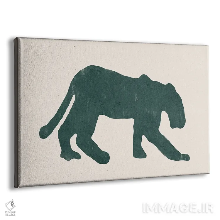 تابلو شیر ماده چهار اثر دانیلو د آلکساندریا - نمای پرسپکتیو محصول