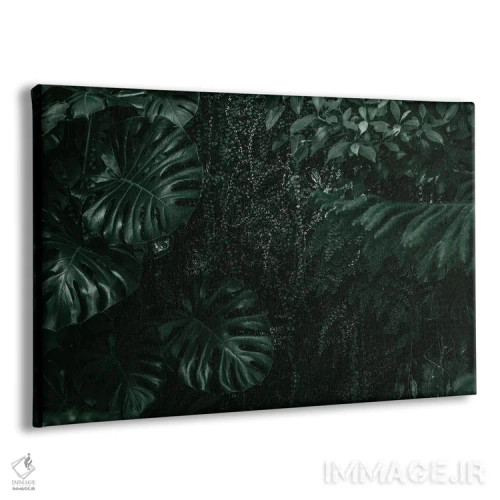 تابلو برگ سبز چهار اثر دانیلو د آلکساندریا - نمای پرسپکتیو محصول