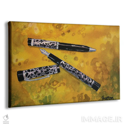 تابلو خودنویسها اثر درک مککری - نمای پرسپکتیو محصول