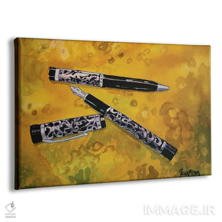 تابلو خودنویسها اثر درک مککری - نمای پرسپکتیو محصول