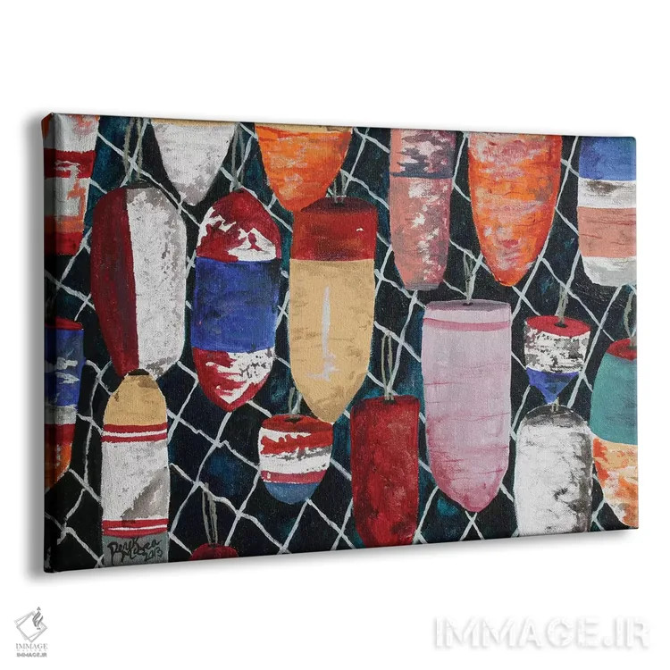 تابلو شناورهای خرچنگگیری اثر درک مککری - نمای پرسپکتیو محصول