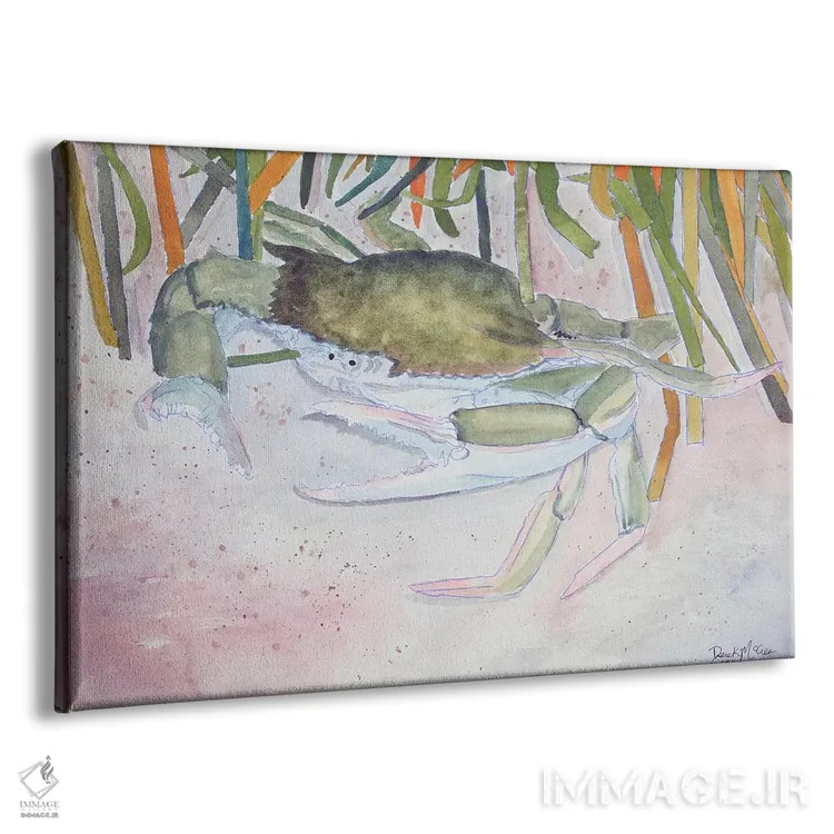 تابلو خرچنگ دو اثر درک مککری - نمای پرسپکتیو محصول