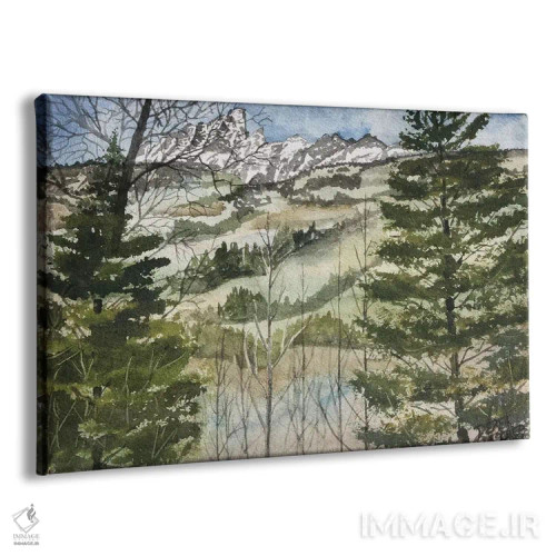 تابلو پارک ملی گرند تتون اثر درک مککری - نمای پرسپکتیو محصول