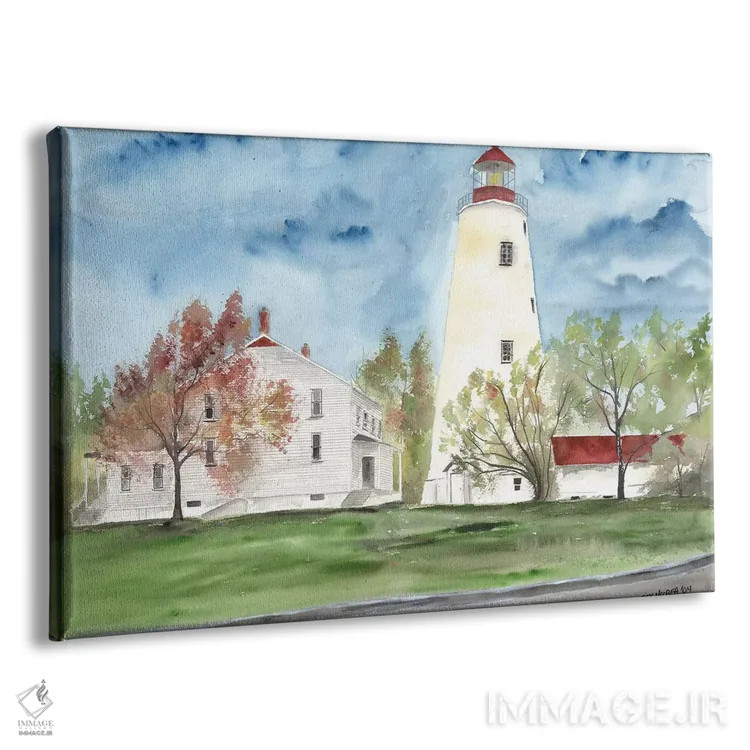 تابلو فانوس دریایی سندی هوک اثر درک مککری - نمای پرسپکتیو محصول