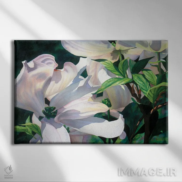 تابلو والس I (رقص والس) اثر دیانا میلر-پیرس - نمای روبهرو روی دیوار