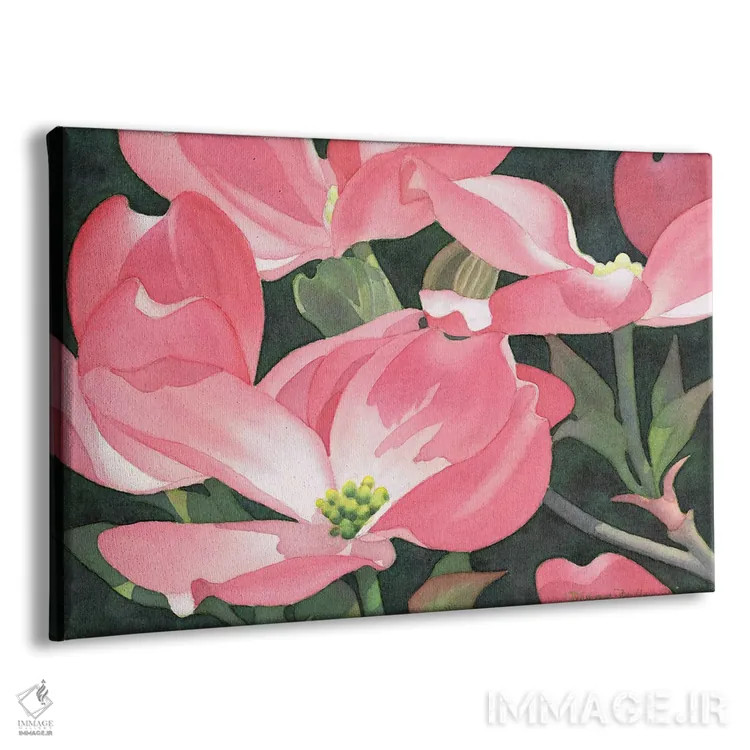 تابلو آرابسک (طرح اسلیمی) اثر دیانا میلر-پیرس - نمای پرسپکتیو محصول