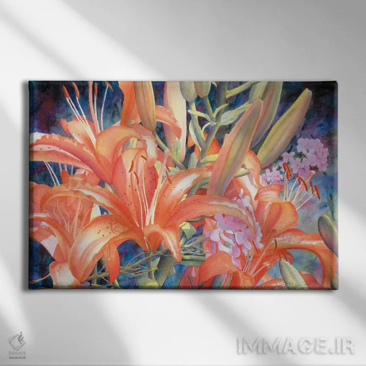 تابلو جشن اثر دیانا میلر-پیرس - نمای روبهرو روی دیوار