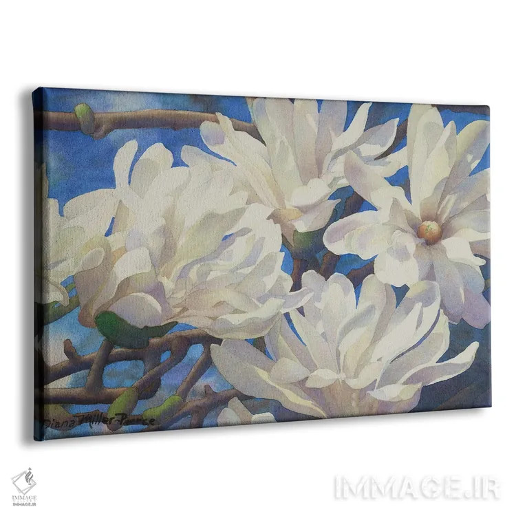 تابلو شرق و غرب به هم میرسند اثر دیانا میلر-پیرس - نمای پرسپکتیو محصول