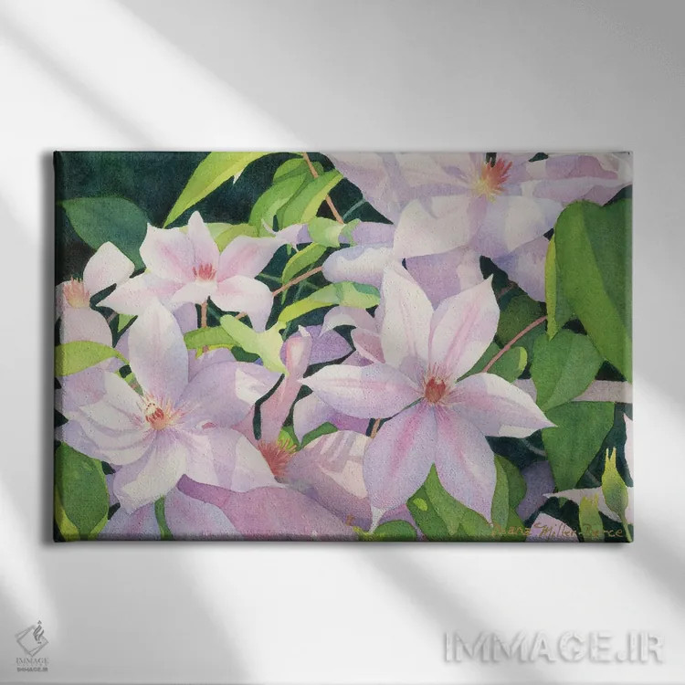 تابلو صلح اسطوخودوس اثر دیانا میلر-پیرس - نمای روبهرو روی دیوار