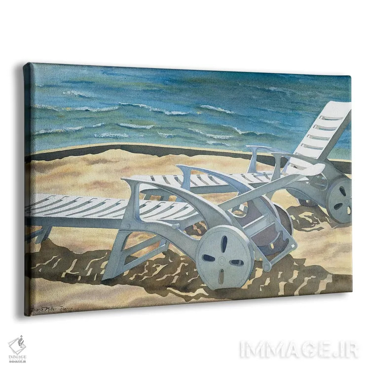 تابلو ناهار بیرون - ساحل اثر دیانا میلر-پیرس - نمای پرسپکتیو محصول