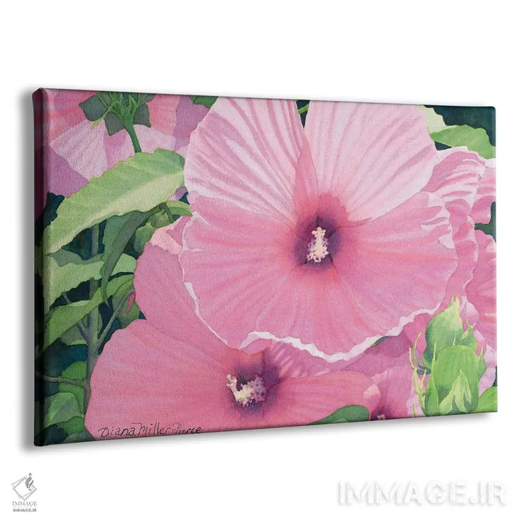 تابلو سوناتای صورتی اثر دیانا میلر-پیرس - نمای پرسپکتیو محصول