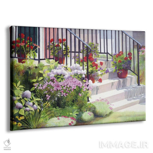 تابلو شور و نشاط تابستان اثر دیانا میلر-پیرس - نمای پرسپکتیو محصول