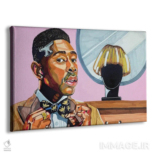 تابلو تایلر، خالق اثر دومونیک براون - نمای پرسپکتیو محصول