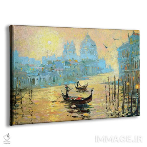 تابلو صبح در ونیز ۲ اثر دمیتری اسپیروس - نمای پرسپکتیو محصول