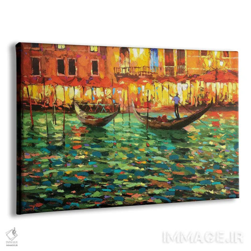 تابلو آوای ملایم ویولا اثر دمیتری اسپیروس - نمای پرسپکتیو محصول