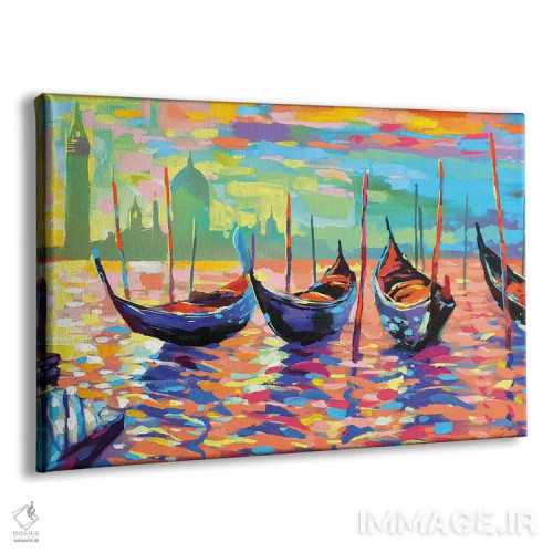 تابلو ونیز (ایتالیا) اثر دمیتری اسپیروس - نمای پرسپکتیو محصول