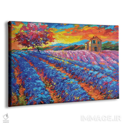 تابلو عصر در پروانس (فرانسه) اثر دمیتری اسپیروس - نمای پرسپکتیو محصول