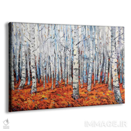 تابلو در جنگل غان اثر دمیتری اسپیروس - نمای پرسپکتیو محصول